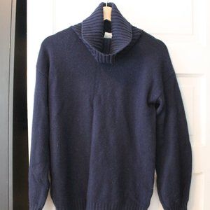oversize 100%Cashmere turtleneck GAP sweater